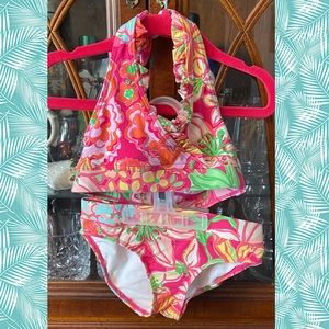 Lilly Pulitzer Girls Sandbar Bikini size 4